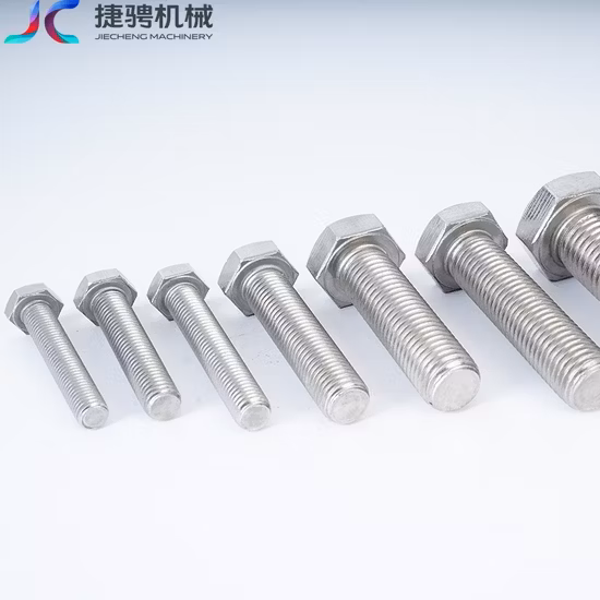 Tuerca de perno hexagonal de acero inoxidable