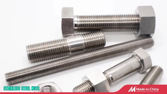 Perno de brida de acero inoxidable 304 316/perno de carro/perno cuadrado/perno pasante/ancla de cuña